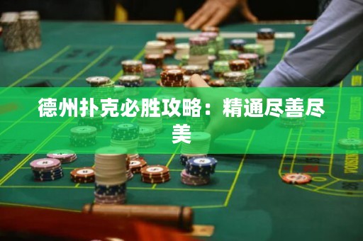 德州撲克必勝攻略：精通盡善盡美