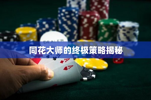 同花大師的終極策略揭秘