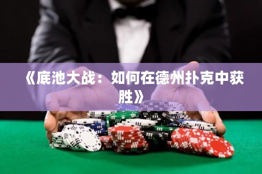 《底池大戰(zhàn)：如何在德州撲克中獲勝》