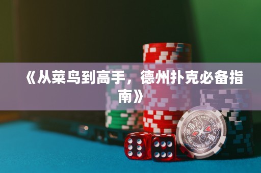 《從菜鳥到高手，德州撲克必備指南》