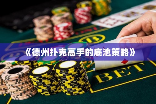 《德州撲克高手的底池策略》