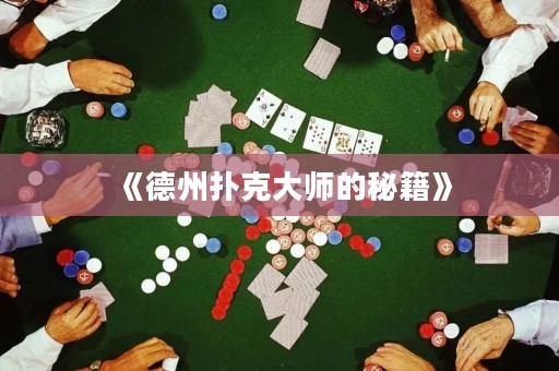 《德州撲克大師的秘籍》