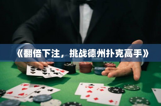 《翻倍下注，挑戰(zhàn)德州撲克高手》